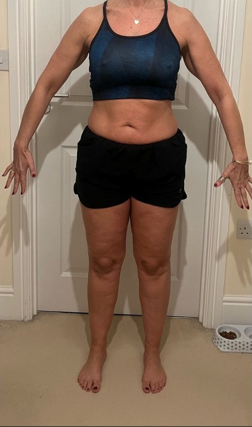 Client result 7, before coaching